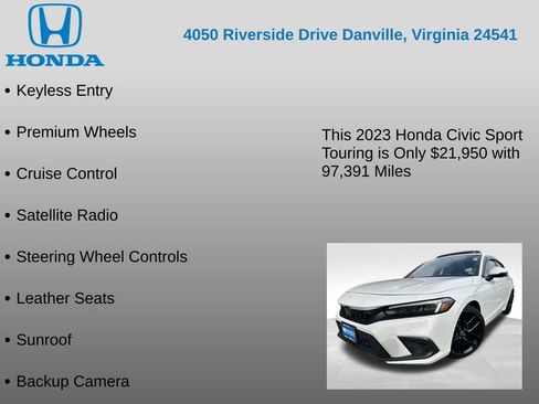 Used 2023 Honda Civic Sport Touring image 7