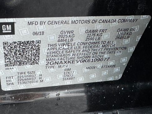 Certified 2019 Chevrolet Equinox LT w/ Sun & Navigation Package FWD image 25