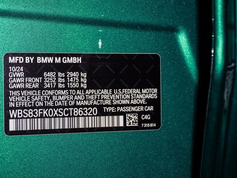 Used 2025 BMW M5 w/ Carbon Package image 35