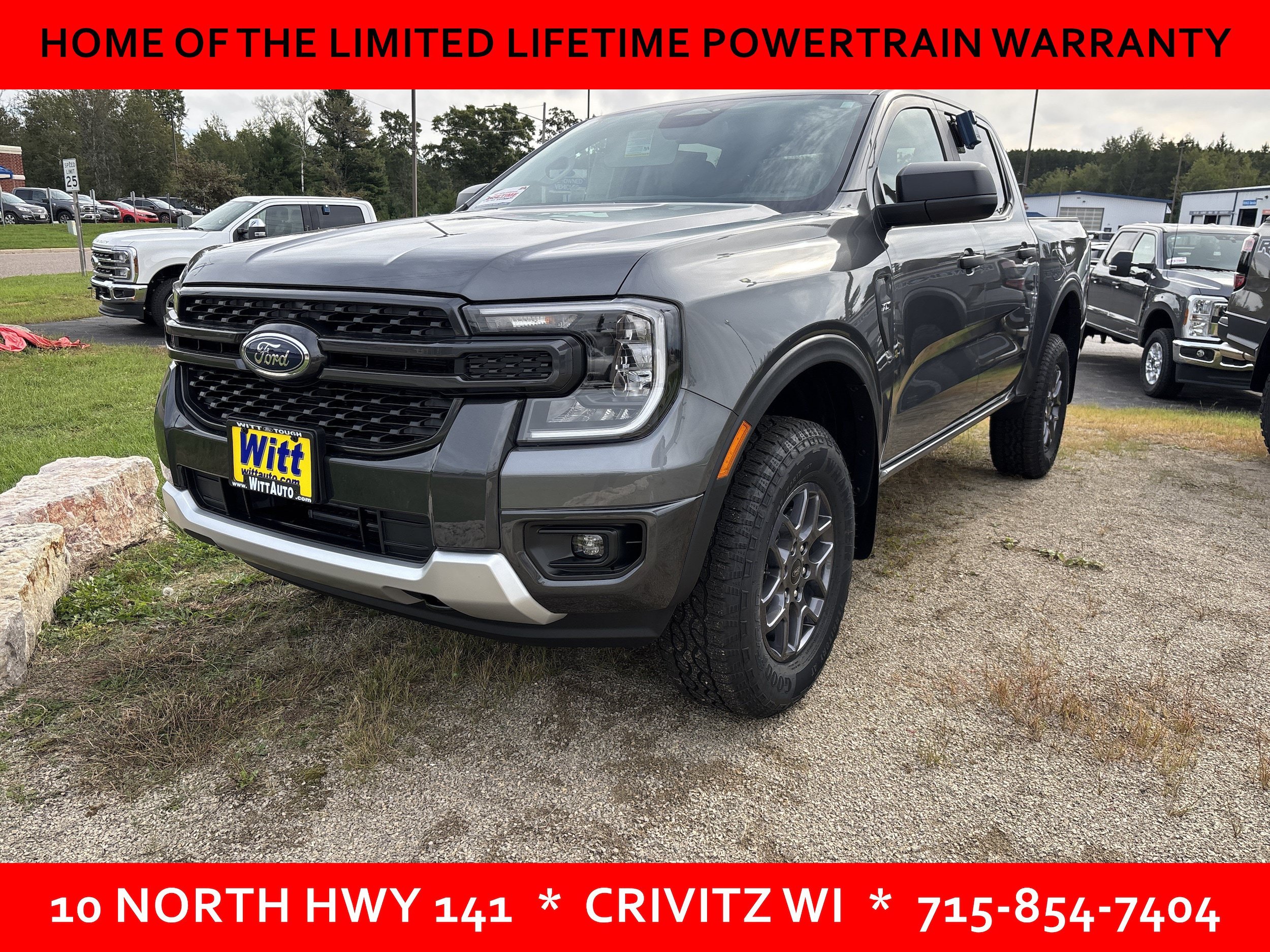 New 2026 Ford Ranger XLT w/ Trailer Tow Package AWD/4WD image 3