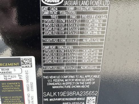 Used 2024 Land Rover Range Rover Autobiography AWD/4WD image 36