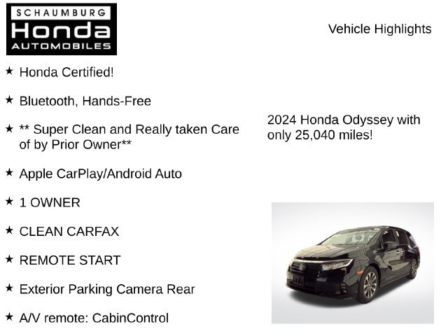 Used 2024 Honda Odyssey EX-L image 10