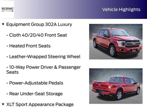 Used 2019 Ford F150 XLT w/ Equipment Group 302A Luxury AWD/4WD image 10