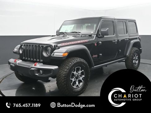 Used 2022 Jeep Wrangler Unlimited Rubicon w/ LED Lighting Group AWD/4WD image 1