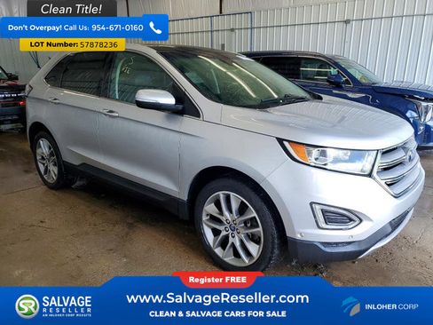 Used 2018 Ford Edge Titanium w/ Equipment Group 302A AWD/4WD image 5