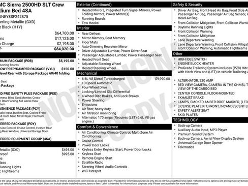 Used 2025 GMC Sierra 2500 SLT w/ SLT Premium Package image 5