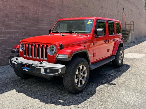 Used 2020 Jeep Wrangler Unlimited Sahara w/ Uconnect 4C Nav & Sound Group AWD/4WD image 1