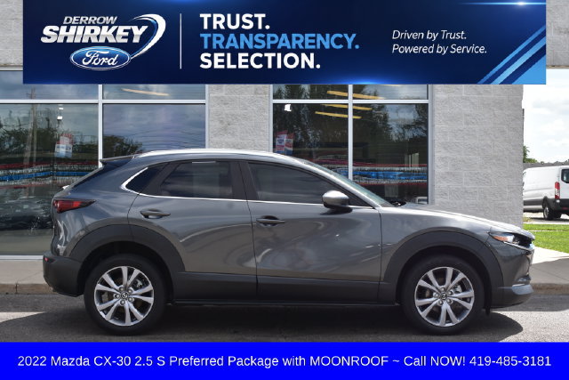 Used 2022 MAZDA CX-30 AWD 2.5 S w/ Preferred Package image 3
