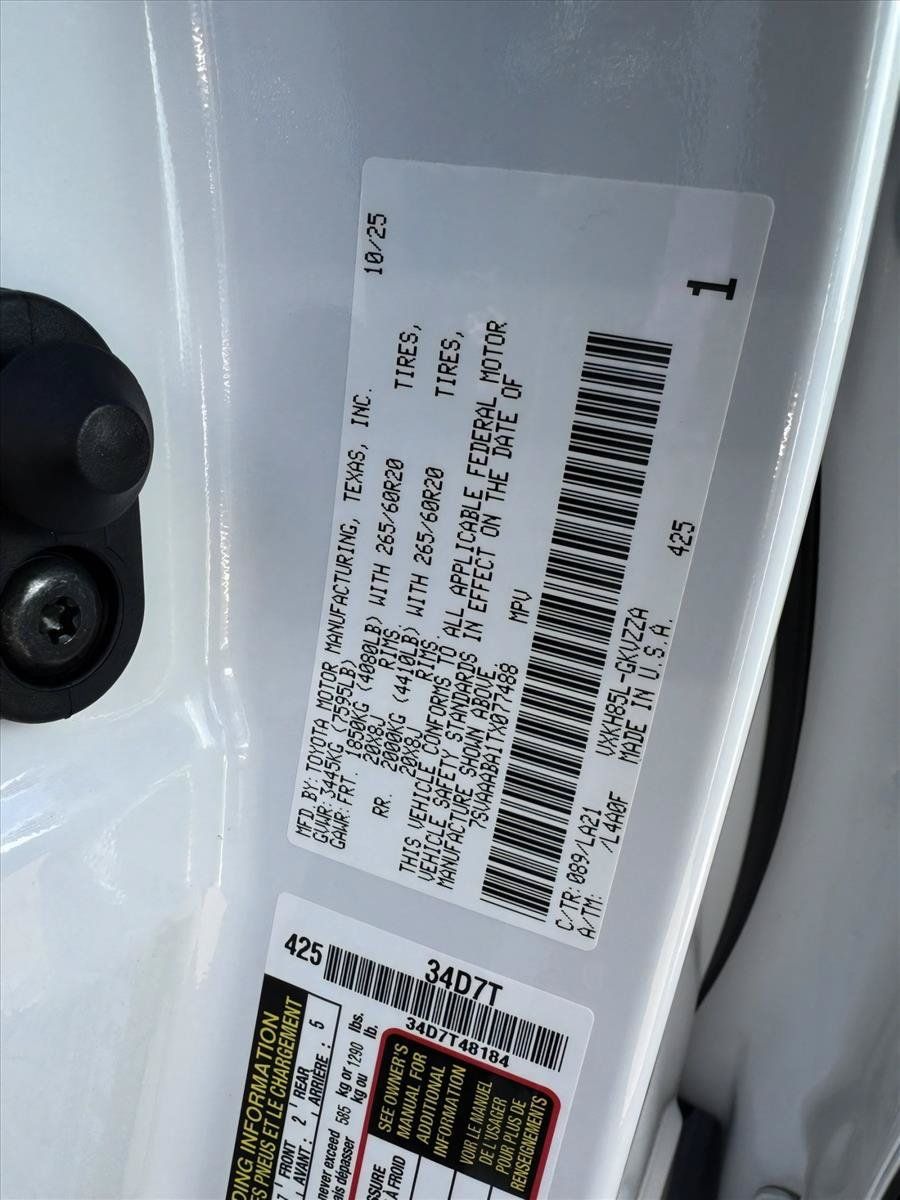 Certified 2026 Toyota Sequoia Platinum AWD/4WD image 23