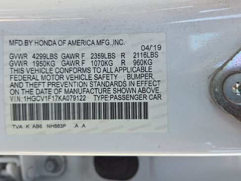 Used 2019 Honda Accord LX image 20