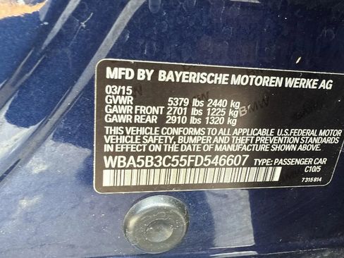 Used 2015 BMW 535i xDrive Sedan AWD/4WD image 43