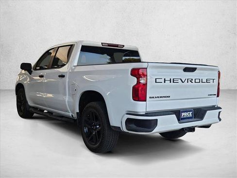Used 2025 Chevrolet Silverado 1500 Custom w/ Turbomax Blackout Package RWD image 6