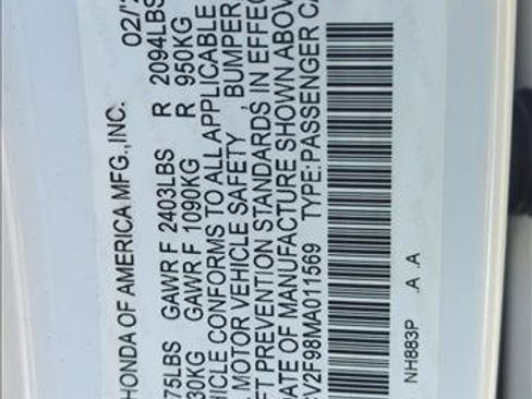 Used 2021 Honda Accord Touring image 29