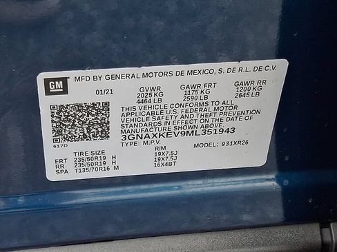 Used 2021 Chevrolet Equinox LT FWD image 25