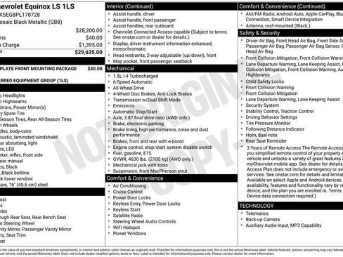 Used 2023 Chevrolet Equinox LS AWD/4WD image 11