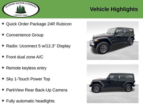 Used 2025 Jeep Wrangler Unlimited Rubicon w/ Convenience Group image 4