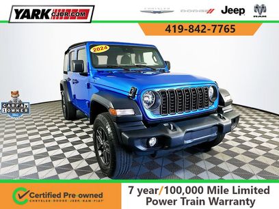 Certified 2024 Jeep Wrangler Sport S