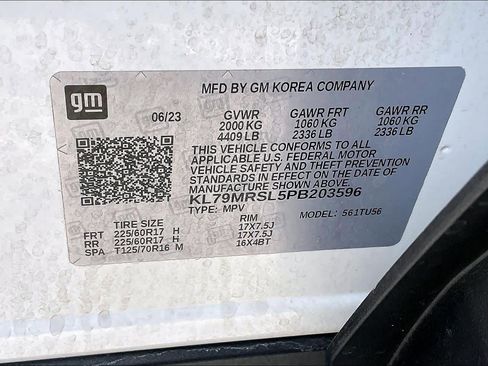 Certified 2023 Chevrolet TrailBlazer LT w/ Convenience Package AWD/4WD image 30