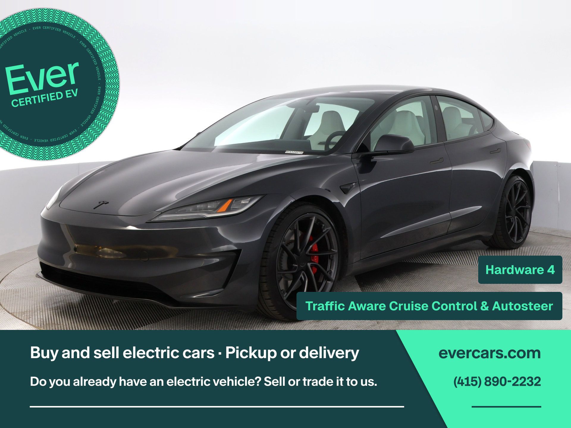 Used 2024 Tesla Model 3 Performance AWD/4WD image 1
