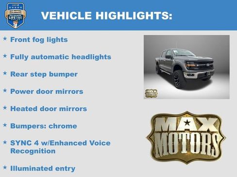 Used 2025 Ford F150 XLT w/ Equipment Group 301A Standard AWD/4WD image 12