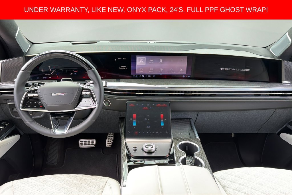 Used 2026 Cadillac Escalade V w/ LPO, ONYX Package AWD/4WD image 16