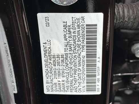 Certified 2023 Honda Accord EX-L image 16