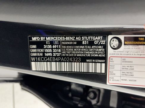Certified 2023 Mercedes-Benz EQS 580 4MATIC Sedan image 18