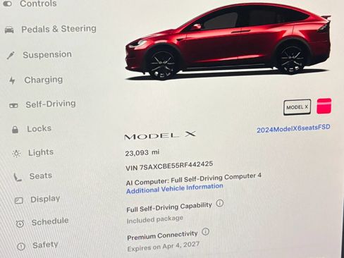 Used 2024 Tesla Model X AWD/4WD image 10