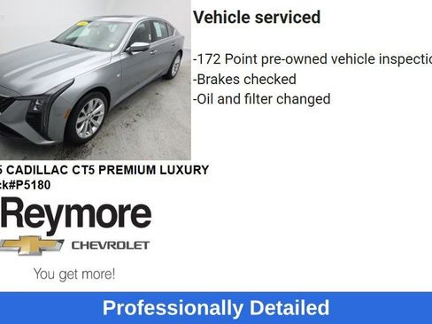 Used 2025 Cadillac CT5 Premium Luxury w/ Sun And Sound Package AWD/4WD image 51