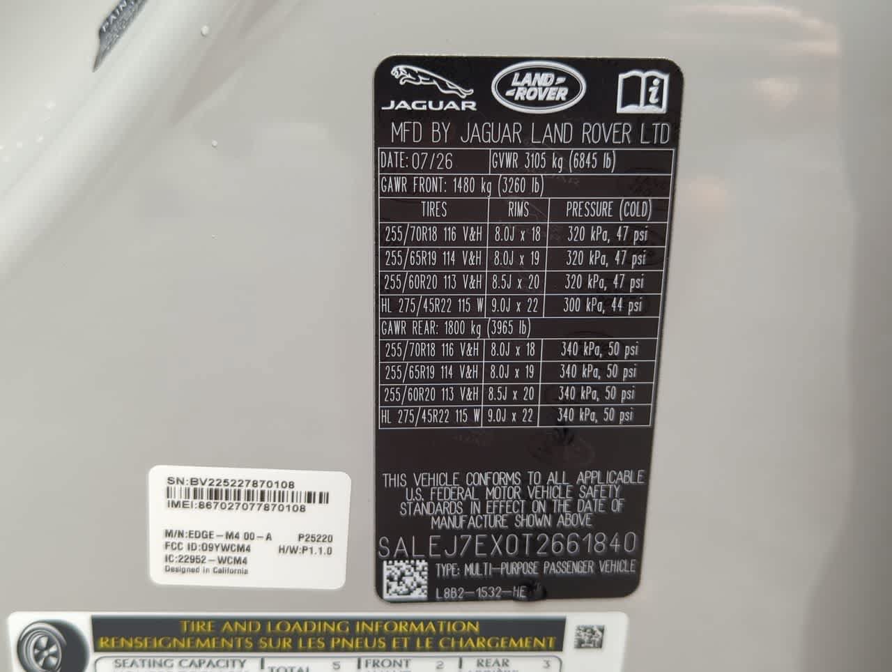 New 2026 Land Rover Defender 110 S AWD/4WD image 39