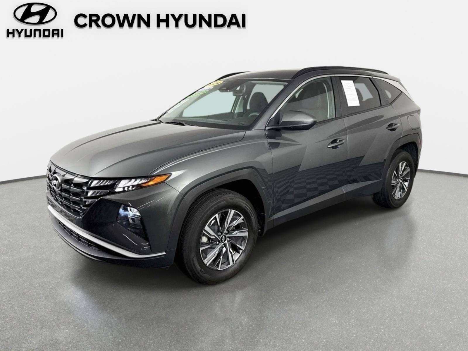 Certified 2024 Hyundai Tucson Blue AWD/4WD image 1