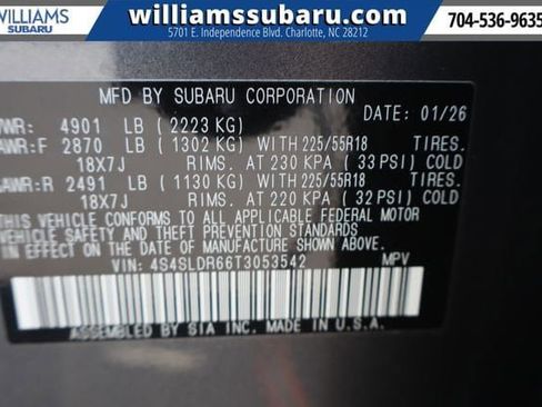 New 2026 Subaru Forester Limited AWD/4WD image 24