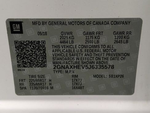 Used 2018 Chevrolet Equinox LS FWD image 33