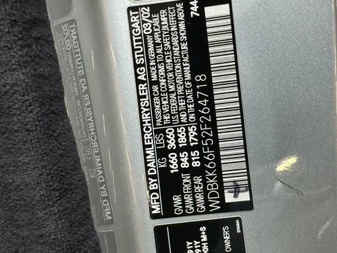 Used 2002 Mercedes-Benz SLK 32 AMG SLK 32 Roadster 2D image 39