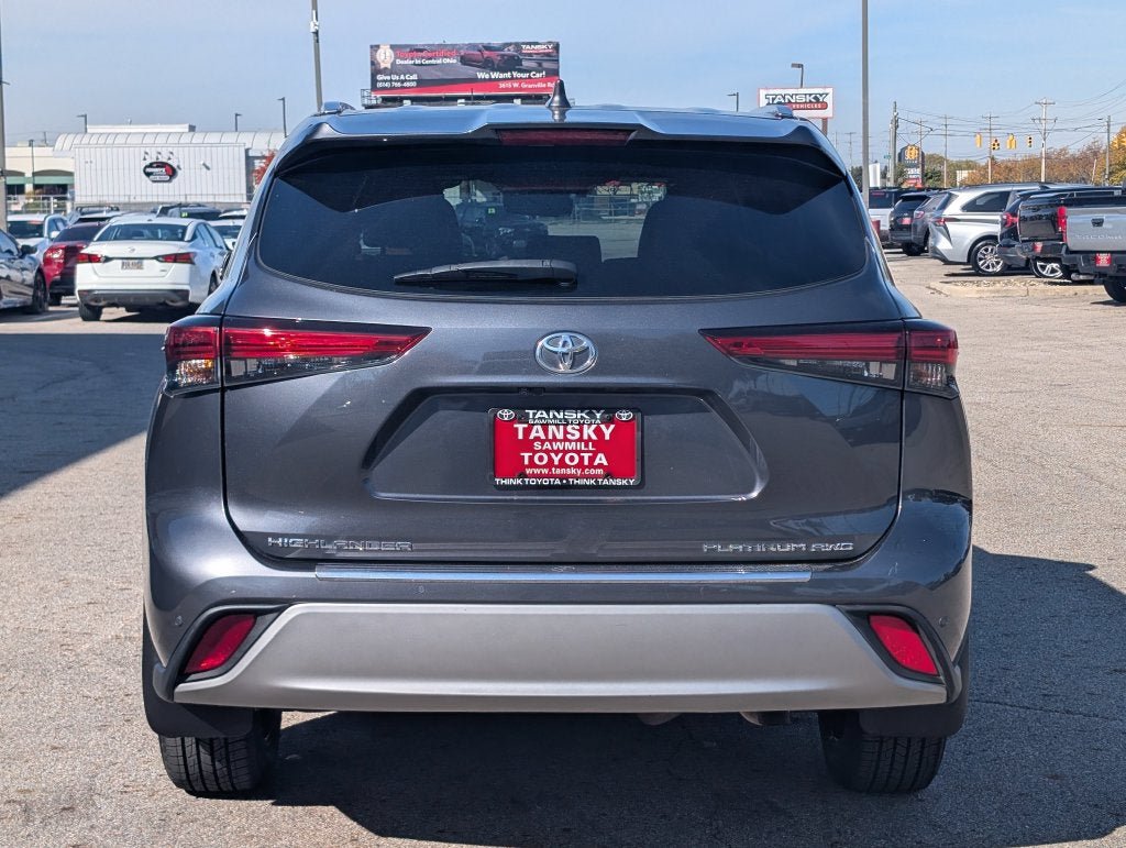 Certified 2020 Toyota Highlander Platinum AWD/4WD image 7