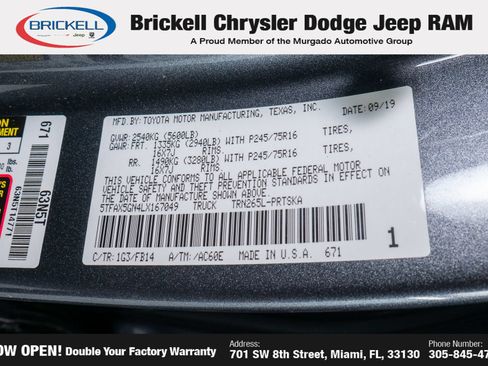 Used 2020 Toyota Tacoma SR w/ SR Convenience Package RWD image 32