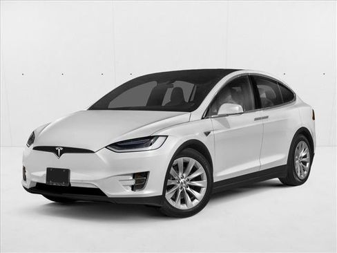 Used 2020 Tesla Model X Long Range AWD/4WD image 1