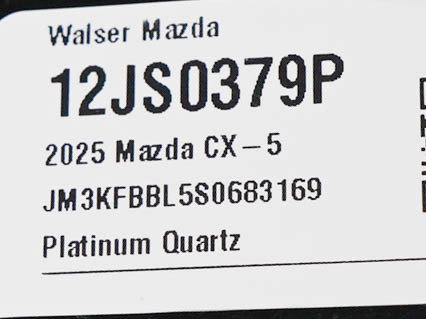 Used 2025 MAZDA CX-5 AWD 2.5 S w/ Select Package image 29
