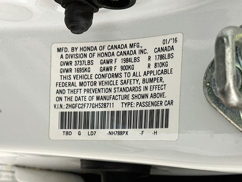 Used 2016 Honda Civic EX image 12