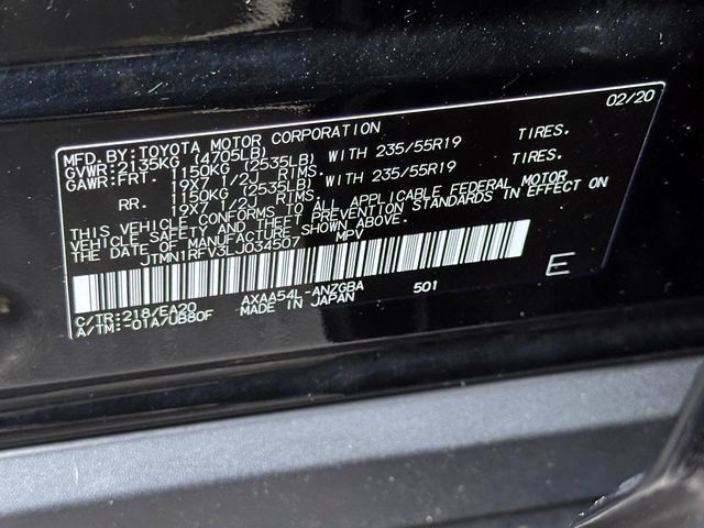 Used 2020 Toyota RAV4 Limited w/ Limited Grade Weather Package AWD/4WD image 20
