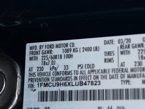 Used 2020 Ford Escape SEL image 22