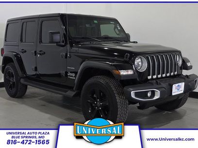 Used 2021 Jeep Wrangler Unlimited Sahara w/ Uconnect 4C Nav & Sound Group