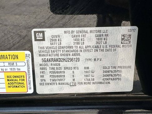Used 2017 Buick Enclave Convenience FWD image 28