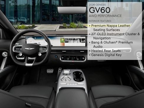 New 2026 Genesis GV60 Performance AWD/4WD image 17