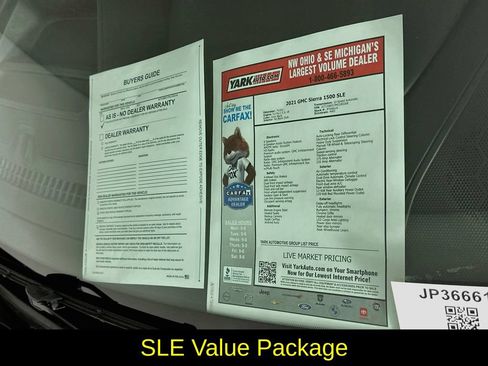 Used 2021 GMC Sierra 1500 SLE w/ Preferred Package AWD/4WD image 13