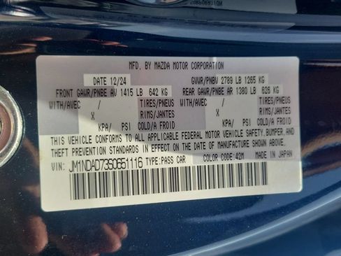 Used 2025 MAZDA MX-5 Miata Grand Touring RWD image 22