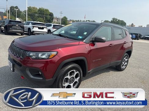 Used 2022 Jeep Compass Trailhawk w/ Sun and Sound Group image 1