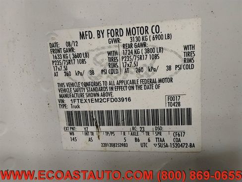 Used 2012 Ford F150 XL w/ PWR Equipment Group image 27