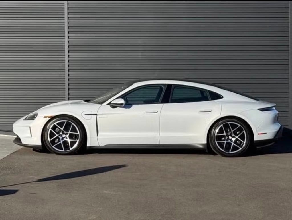 Used 2025 Porsche Taycan AWD/4WD image 2