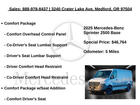 Used 2025 Mercedes-Benz Sprinter 2500 image 5
